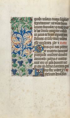 Book of Hours (Use of Rouen): fol. 109v, c. 1470. Creator: Master of the Geneva Latini (French, active Rouen, 1460-80)
