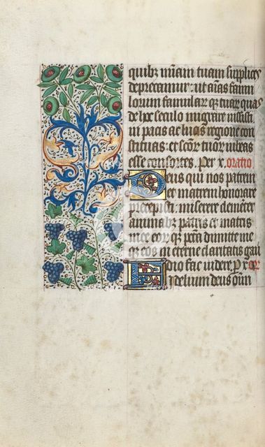 Book of Hours (Use of Rouen): fol. 109v, c. 1470. Creator: Master of the Geneva Latini (French, active Rouen, 1460-80).