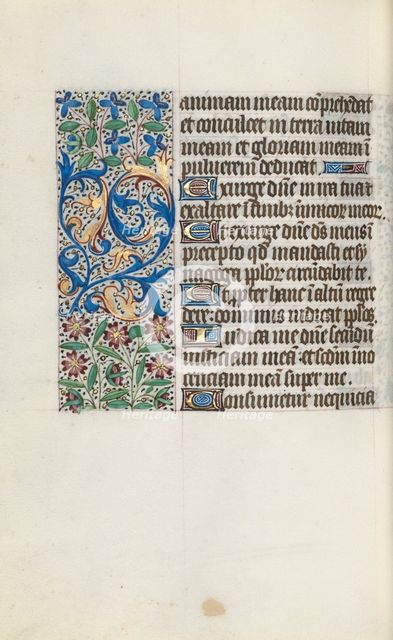 Book of Hours (Use of Rouen): fol. 113v, c. 1470. Creator: Master of the Geneva Latini (French, active Rouen, 1460-80).