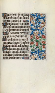 Book of Hours (Use of Rouen): fol. 111r, c. 1470. Creator: Master of the Geneva Latini (French, active Rouen, 1460-80)