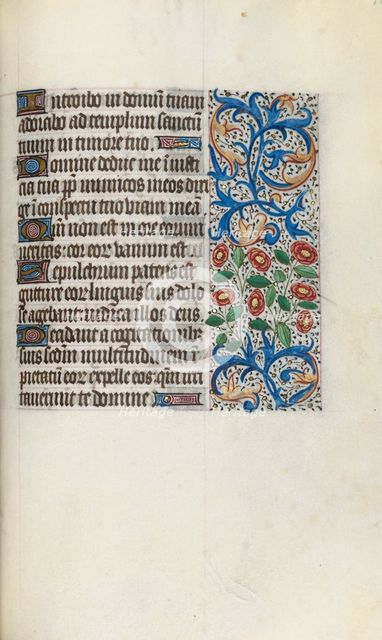 Book of Hours (Use of Rouen): fol. 111r, c. 1470. Creator: Master of the Geneva Latini (French, active Rouen, 1460-80).