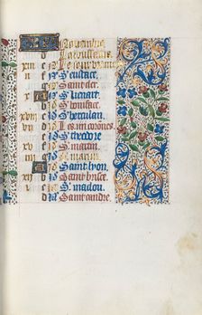 Book of Hours (Use of Rouen): fol. 111r, c. 1470. Creator: Master of the Geneva Latini (French, active Rouen, 1460-80)