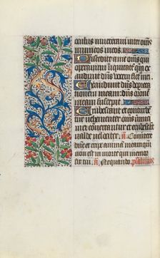 Book of Hours (Use of Rouen): fol. 112v, c. 1470. Creator: Master of the Geneva Latini (French, active Rouen, 1460-80)