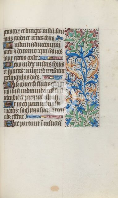 Book of Hours (Use of Rouen): fol. 114r, c. 1470. Creator: Master of the Geneva Latini (French, active Rouen, 1460-80).
