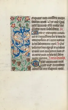 Book of Hours (Use of Rouen): fol. 115v, c. 1470. Creator: Master of the Geneva Latini (French, active Rouen, 1460-80)