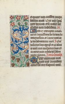 Book of Hours (Use of Rouen): fol. 115v, c. 1470. Creator: Master of the Geneva Latini (French, active Rouen, 1460-80)
