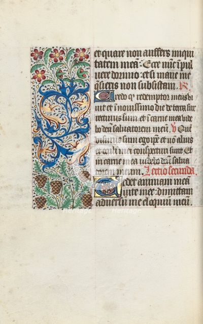 Book of Hours (Use of Rouen): fol. 115v, c. 1470. Creator: Master of the Geneva Latini (French, active Rouen, 1460-80).