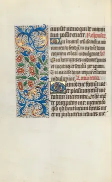 Book of Hours (Use of Rouen): fol. 116v, c. 1470. Creator: Master of the Geneva Latini (French, active Rouen, 1460-80)