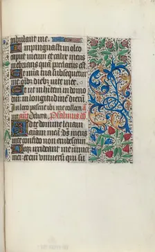 Book of Hours (Use of Rouen): fol. 118r, c. 1470. Creator: Master of the Geneva Latini (French, active Rouen, 1460-80)