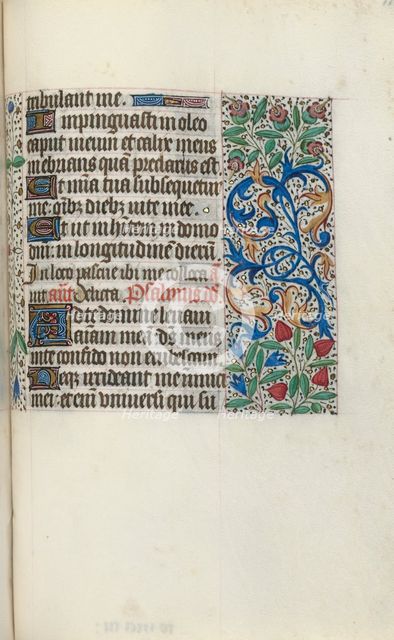 Book of Hours (Use of Rouen): fol. 118r, c. 1470. Creator: Master of the Geneva Latini (French, active Rouen, 1460-80).
