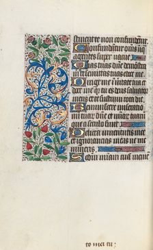 Book of Hours (Use of Rouen): fol. 118v, c. 1470. Creator: Master of the Geneva Latini (French, active Rouen, 1460-80)