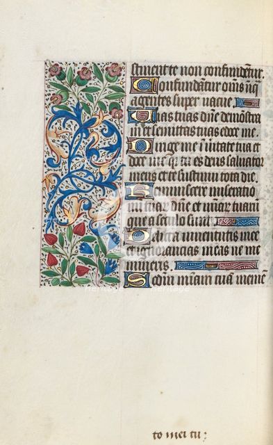 Book of Hours (Use of Rouen): fol. 118v, c. 1470. Creator: Master of the Geneva Latini (French, active Rouen, 1460-80).