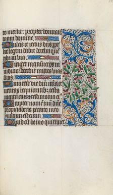 Book of Hours (Use of Rouen): fol. 119r, c. 1470. Creator: Master of the Geneva Latini (French, active Rouen, 1460-80)