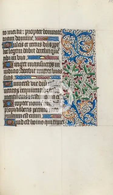 Book of Hours (Use of Rouen): fol. 119r, c. 1470. Creator: Master of the Geneva Latini (French, active Rouen, 1460-80).