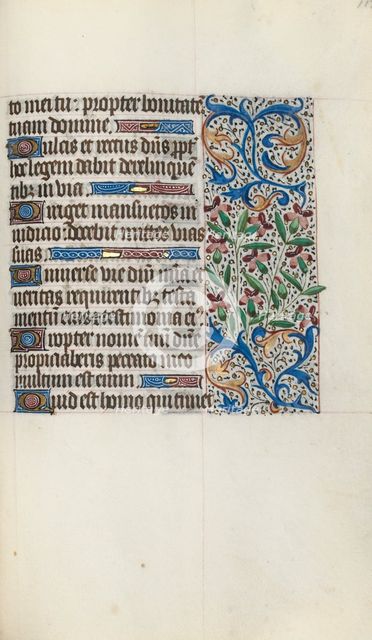 Book of Hours (Use of Rouen): fol. 119r, c. 1470. Creator: Master of the Geneva Latini (French, active Rouen, 1460-80).