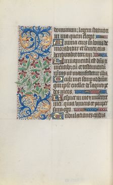 Book of Hours (Use of Rouen): fol. 119v, c. 1470. Creator: Master of the Geneva Latini (French, active Rouen, 1460-80)