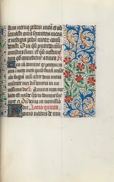Book of Hours (Use of Rouen): fol. 123r, c. 1470. Creator: Master of the Geneva Latini (French, active Rouen, 1460-80)