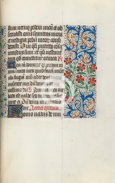 Book of Hours (Use of Rouen): fol. 123r, c. 1470. Creator: Master of the Geneva Latini (French, active Rouen, 1460-80).