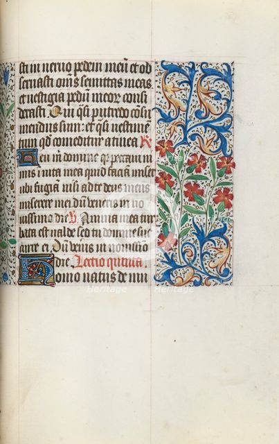 Book of Hours (Use of Rouen): fol. 123r, c. 1470. Creator: Master of the Geneva Latini (French, active Rouen, 1460-80).