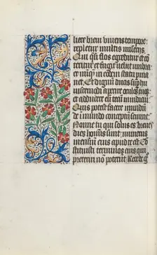 Book of Hours (Use of Rouen): fol. 123v, c. 1470. Creator: Master of the Geneva Latini (French, active Rouen, 1460-80)