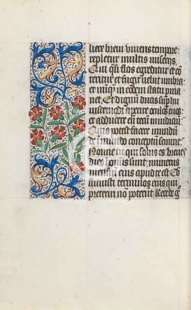 Book of Hours (Use of Rouen): fol. 123v, c. 1470. Creator: Master of the Geneva Latini (French, active Rouen, 1460-80).