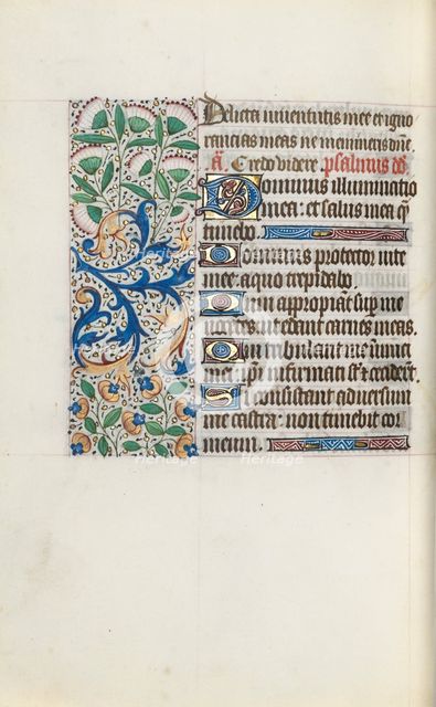 Book of Hours (Use of Rouen): fol. 120v, c. 1470. Creator: Master of the Geneva Latini (French, active Rouen, 1460-80).
