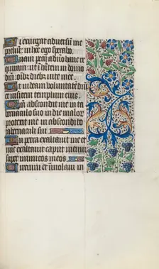 Book of Hours (Use of Rouen): fol. 121r, c. 1470. Creator: Master of the Geneva Latini (French, active Rouen, 1460-80)