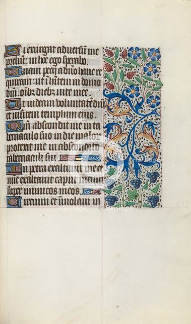 Book of Hours (Use of Rouen): fol. 121r, c. 1470. Creator: Master of the Geneva Latini (French, active Rouen, 1460-80).