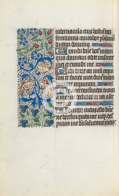 Book of Hours (Use of Rouen): fol. 121v, c. 1470. Creator: Master of the Geneva Latini (French, active Rouen, 1460-80).