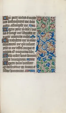 Book of Hours (Use of Rouen): fol. 122r, c. 1470. Creator: Master of the Geneva Latini (French, active Rouen, 1460-80)