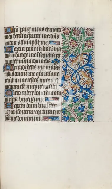 Book of Hours (Use of Rouen): fol. 122r, c. 1470. Creator: Master of the Geneva Latini (French, active Rouen, 1460-80).