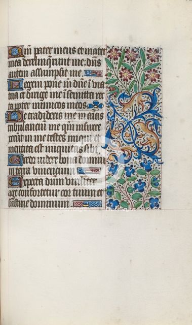 Book of Hours (Use of Rouen): fol. 122r, c. 1470. Creator: Master of the Geneva Latini (French, active Rouen, 1460-80).