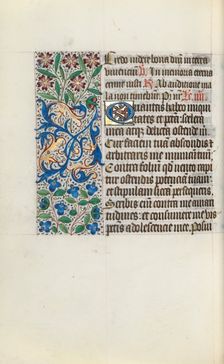 Book of Hours (Use of Rouen): fol. 122v, c. 1470. Creator: Master of the Geneva Latini (French, active Rouen, 1460-80)