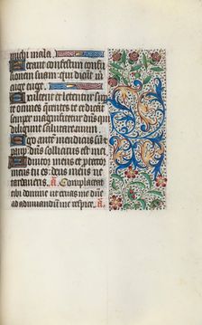Book of Hours (Use of Rouen): fol. 127r, c. 1470. Creator: Master of the Geneva Latini (French, active Rouen, 1460-80)