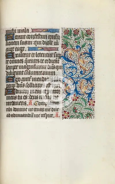Book of Hours (Use of Rouen): fol. 127r, c. 1470. Creator: Master of the Geneva Latini (French, active Rouen, 1460-80).