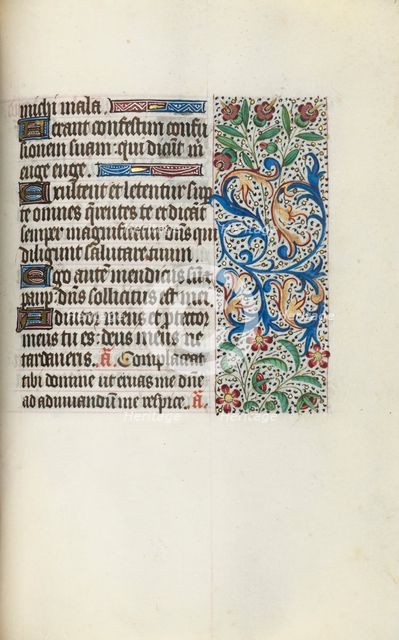Book of Hours (Use of Rouen): fol. 127r, c. 1470. Creator: Master of the Geneva Latini (French, active Rouen, 1460-80).