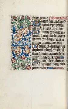 Book of Hours (Use of Rouen): fol. 127v, c. 1470. Creator: Master of the Geneva Latini (French, active Rouen, 1460-80)