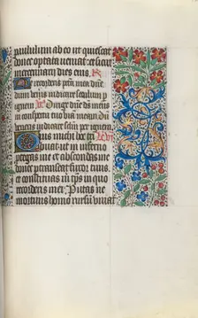 Book of Hours (Use of Rouen): fol. 124r, c. 1470. Creator: Master of the Geneva Latini (French, active Rouen, 1460-80)
