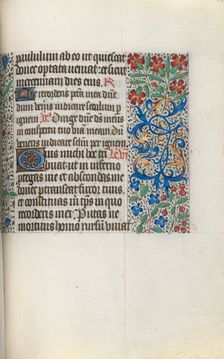 Book of Hours (Use of Rouen): fol. 124r, c. 1470. Creator: Master of the Geneva Latini (French, active Rouen, 1460-80)