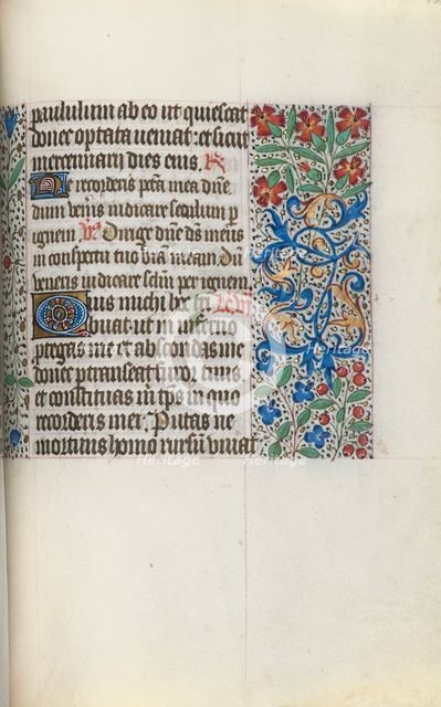 Book of Hours (Use of Rouen): fol. 124r, c. 1470. Creator: Master of the Geneva Latini (French, active Rouen, 1460-80).