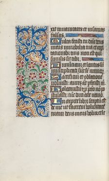 Book of Hours (Use of Rouen): fol. 125v, c. 1470. Creator: Master of the Geneva Latini (French, active Rouen, 1460-80)