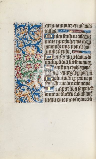 Book of Hours (Use of Rouen): fol. 125v, c. 1470. Creator: Master of the Geneva Latini (French, active Rouen, 1460-80).