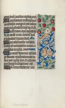 Book of Hours (Use of Rouen): fol. 126r, c. 1470. Creator: Master of the Geneva Latini (French, active Rouen, 1460-80)