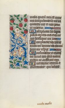 Book of Hours (Use of Rouen): fol. 126v, c. 1470. Creator: Master of the Geneva Latini (French, active Rouen, 1460-80)