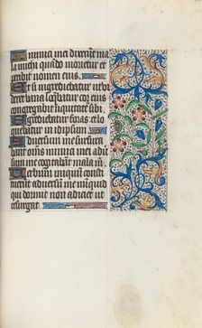 Book of Hours (Use of Rouen): fol. 128r, c. 1470. Creator: Master of the Geneva Latini (French, active Rouen, 1460-80)