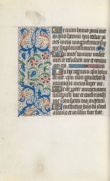 Book of Hours (Use of Rouen): fol. 128v, c. 1470. Creator: Master of the Geneva Latini (French, active Rouen, 1460-80)