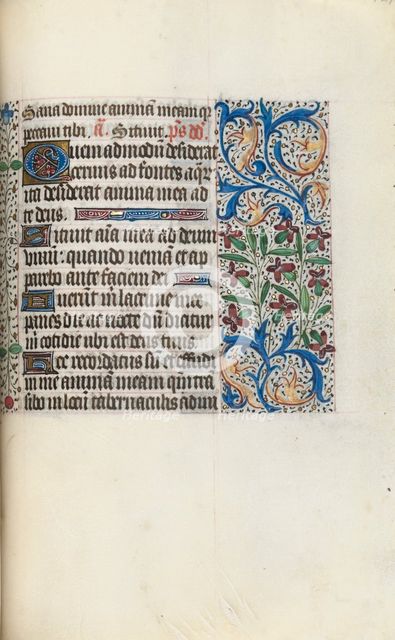 Book of Hours (Use of Rouen): fol. 129r, c. 1470. Creator: Master of the Geneva Latini (French, active Rouen, 1460-80).