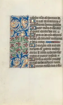 Book of Hours (Use of Rouen): fol. 129v, c. 1470. Creator: Master of the Geneva Latini (French, active Rouen, 1460-80)