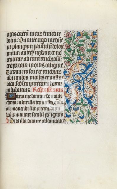 Book of Hours (Use of Rouen): fol. 133r, c. 1470. Creator: Master of the Geneva Latini (French, active Rouen, 1460-80).