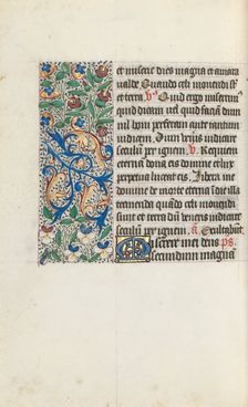 Book of Hours (Use of Rouen): fol. 133v, c. 1470. Creator: Master of the Geneva Latini (French, active Rouen, 1460-80)